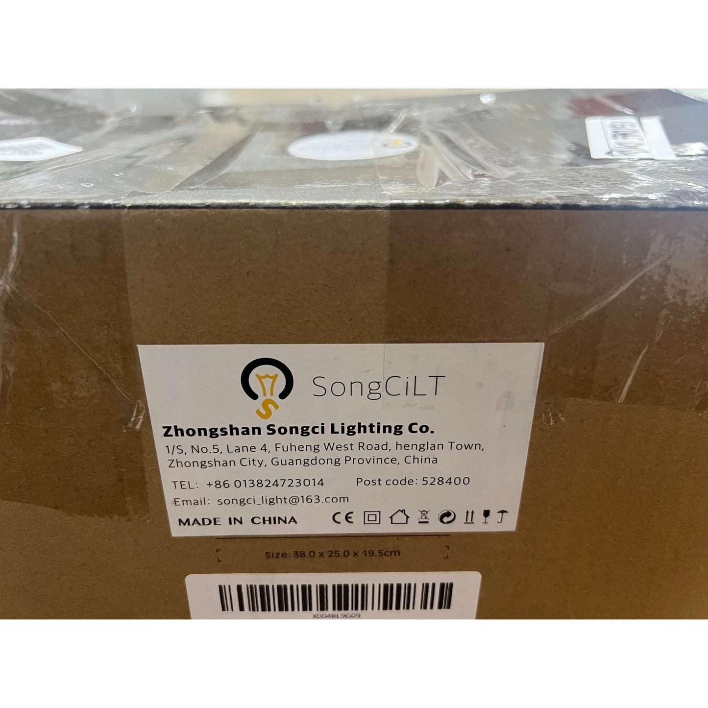 SongCiLT Vintage 2-Lights Clear Ribbed Glass Wall Sconce Lighting (INCLUDES 1 GLASS GLOBE INSTEAD OF2)