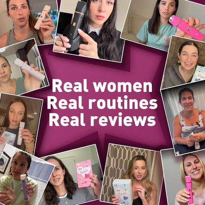 Risina 2-in-1 Bikini Trimmer for Women, Electric Razors for Women, Gifts