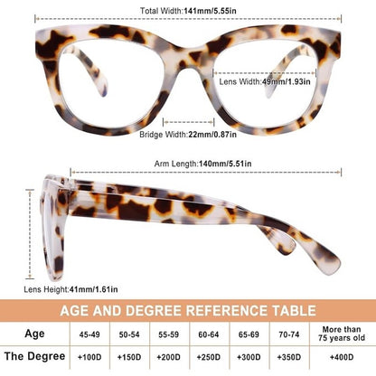 CHOFILORD Progressive Multifocus Reading Glasses (A1 Multicolor, 1.5, Diopters)