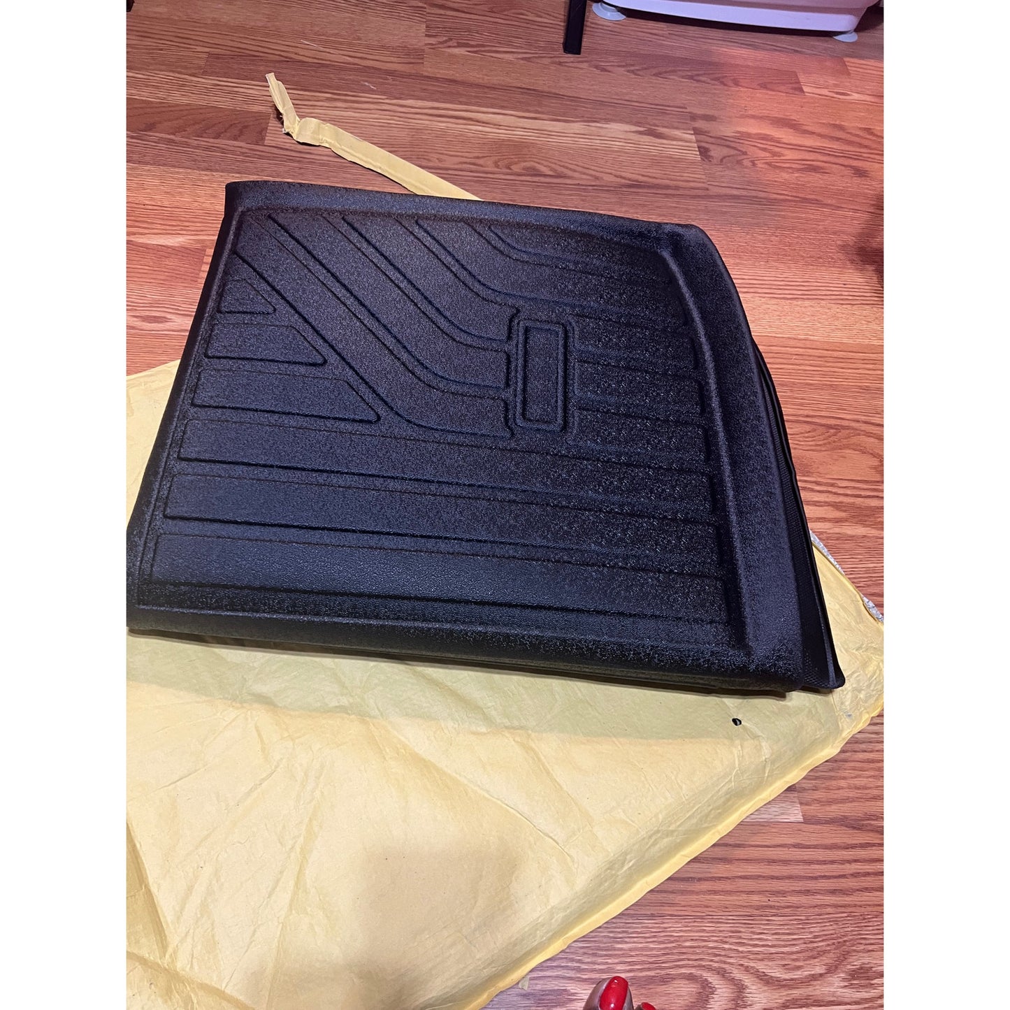 Cargo Liner For 2023 2024 2025 2026 Honda Accord (Include Hybrid) All Weather Protection TPE Rear Cargo Tray Trunk Mats For Honda Accord Interior Accessories, Odorless Anti-Slip, Black.