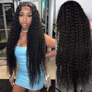 26" Deep Wave Lace Front Wig BUY ON AMAZON