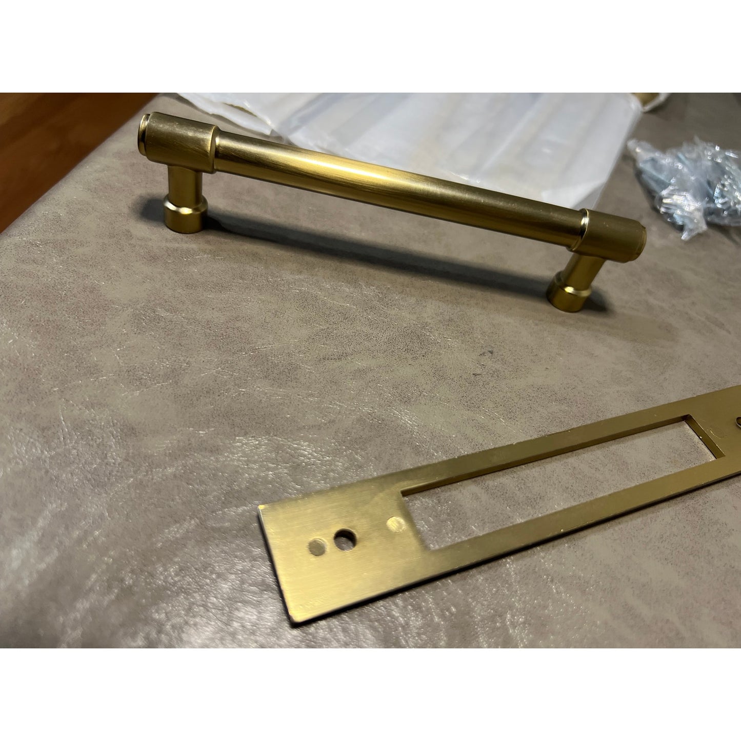 Khtumeware 5 Pack 5 Inch (128 Mm) Center To Center Champagne Bronze Cabinet Pull