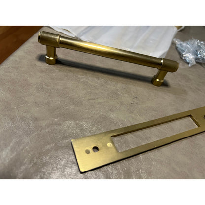 Khtumeware 5 Pack 5 Inch (128 Mm) Center To Center Champagne Bronze Cabinet Pull