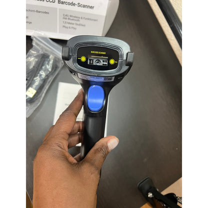 Tera Barcode Scanner 1D Wireless CCD: 2500 Pixel, Battery Indicator, T5100C