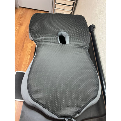 Car Seat Cushion Office Chair Cushion with Lumbar Support Pillow-GRAY