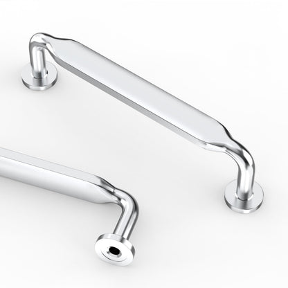 Asidrama 10 Pack 3 Inch(76mm) Polished Chrome Kitchen Cabinet Handles, Silver