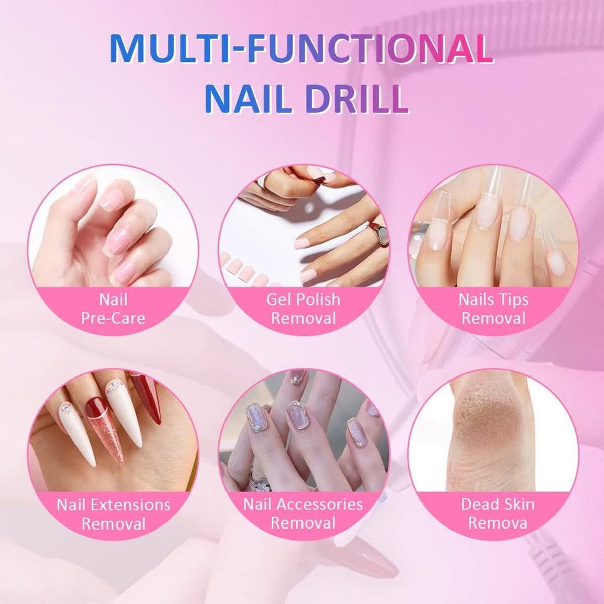 Nail Drill Handpiece Replacement,Nail Art Drill Handpiece Nail Drills Handle