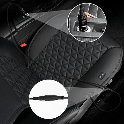 LUSRAIT Universal Seat Cushion, Comfortable Seat Cover With Full BackSupport 1pc