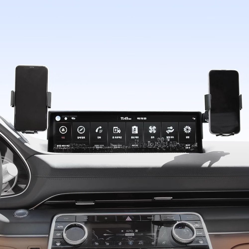 FICS Car Phone Holder for Genesis GV70, G80 – Custom-Fit Mount for Seamless