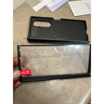 BERFY For Samsung Galaxy Z Trifold Case With Screen Protector, [Compatible, Jet
