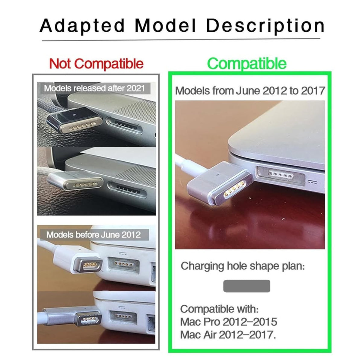 60W USB C To Magnetic2 Nylon Braided Cable,White 6.6ft Fast Charging Cable?Compa