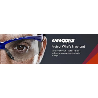 KleenGuard V60 Nemesis Vision CorrectionSafety+2.5 Diopters, Black Frame, 1 Pair