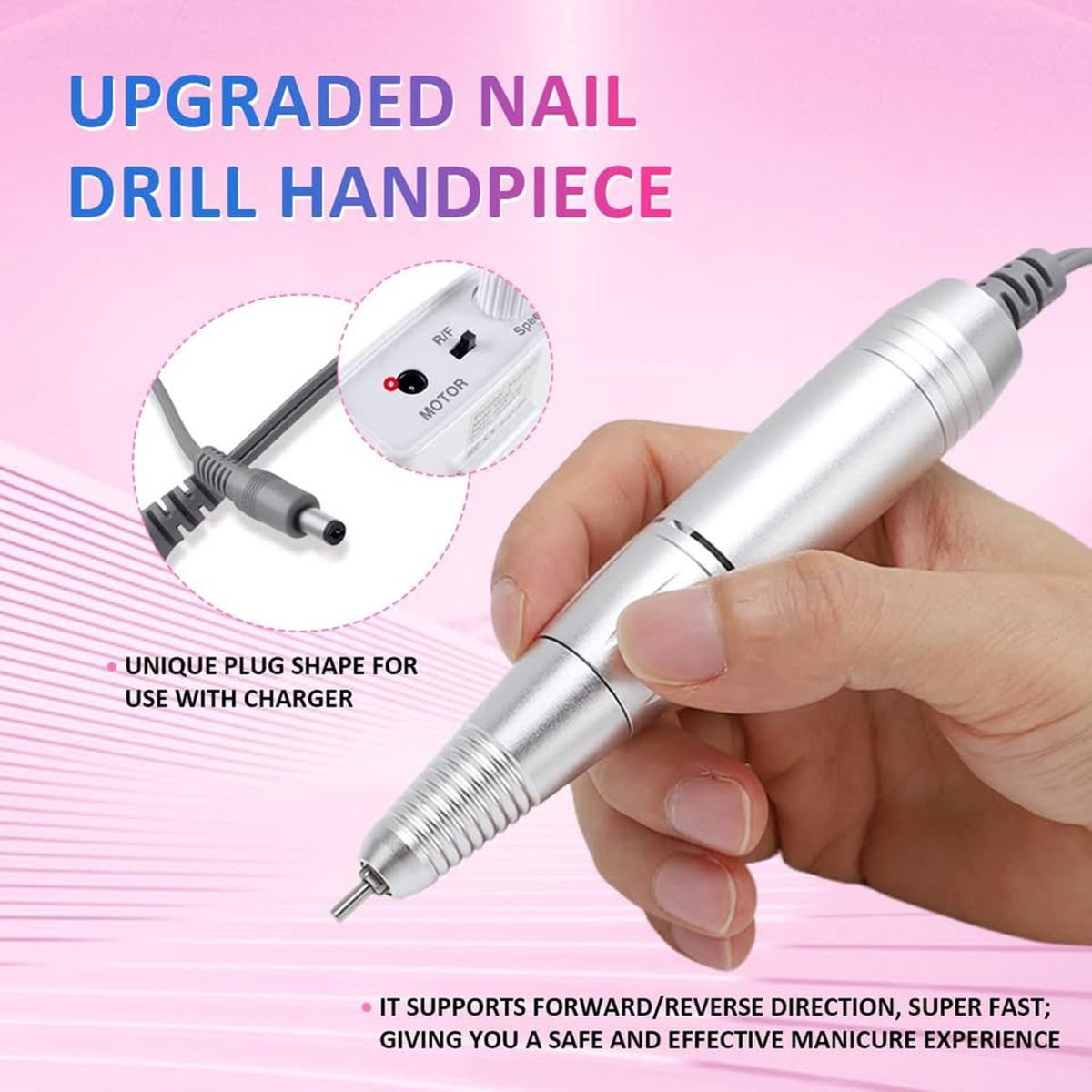 Nail Drill Handpiece Replacement,Nail Art Drill Handpiece Nail Drills Handle