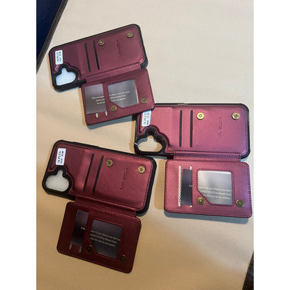 iPhone 16 Plus Phone Cases ( burgundy 3 of the same)
