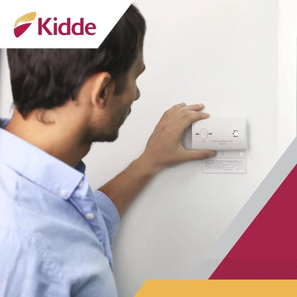 Kidde Carbon Monoxide Detector, Battery Powered CO Alarm With LEDs, Test-Reset