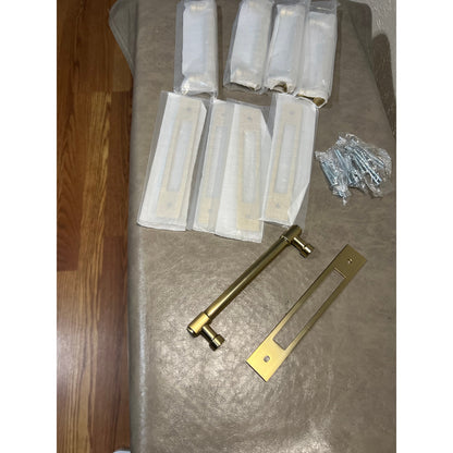 Khtumeware 5 Pack 5 Inch (128 Mm) Center To Center Champagne Bronze Cabinet Pull