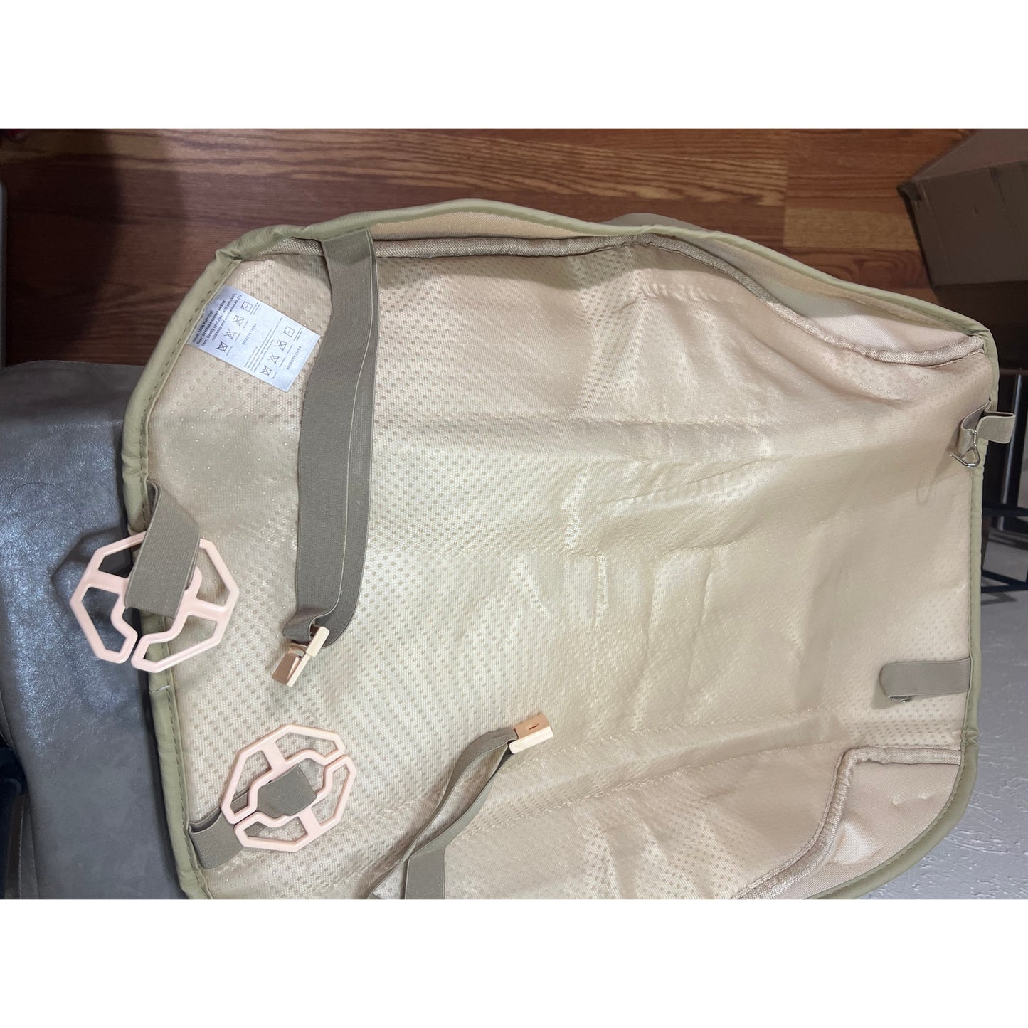 Black Panther Luxury Polyvinyl Car Seat Cover Front Bottom Seat-1 Piece,Beige