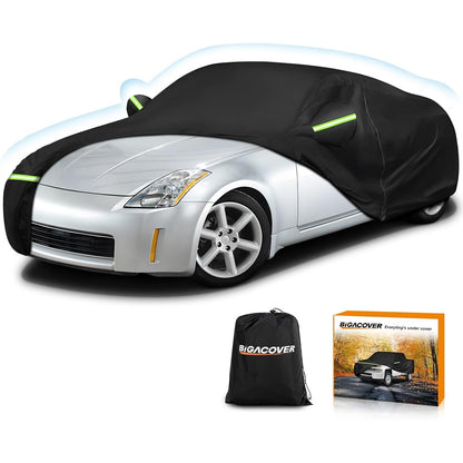 BIGACOVER Car Cover Waterproof For 2003-2009 Nissan 350Z Fairlady Z33