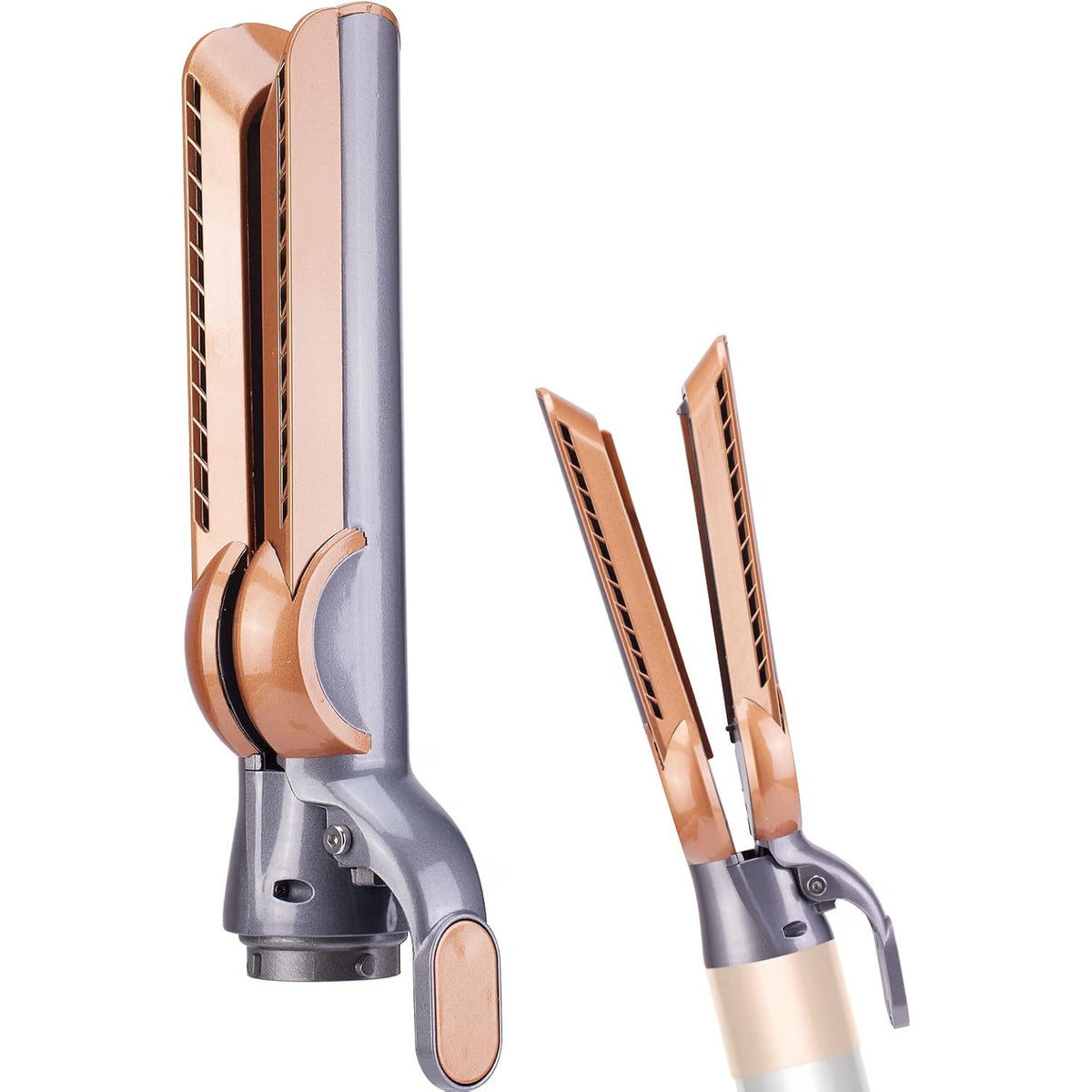Ndoge Airflow Attachment Compatible With Dyson Airwrap, Hair Smooth Attac-Copper