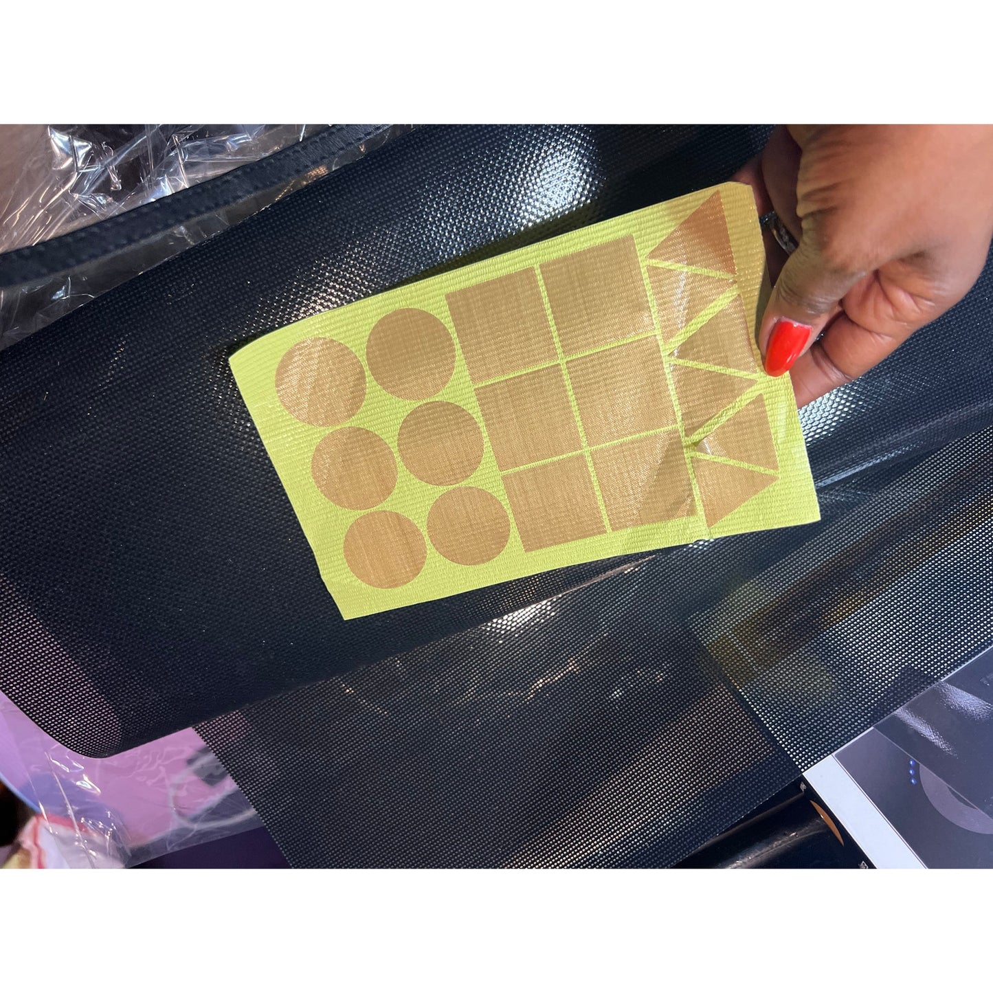 Extra - Large Translucent Induction Cooktop Protector Cover Mat 20.4" (TSMGTS8)