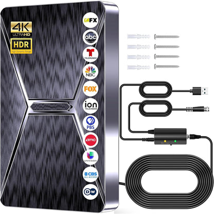 2026 Upgraded Indoor TV Antenna Up to 5000+ Miles Range