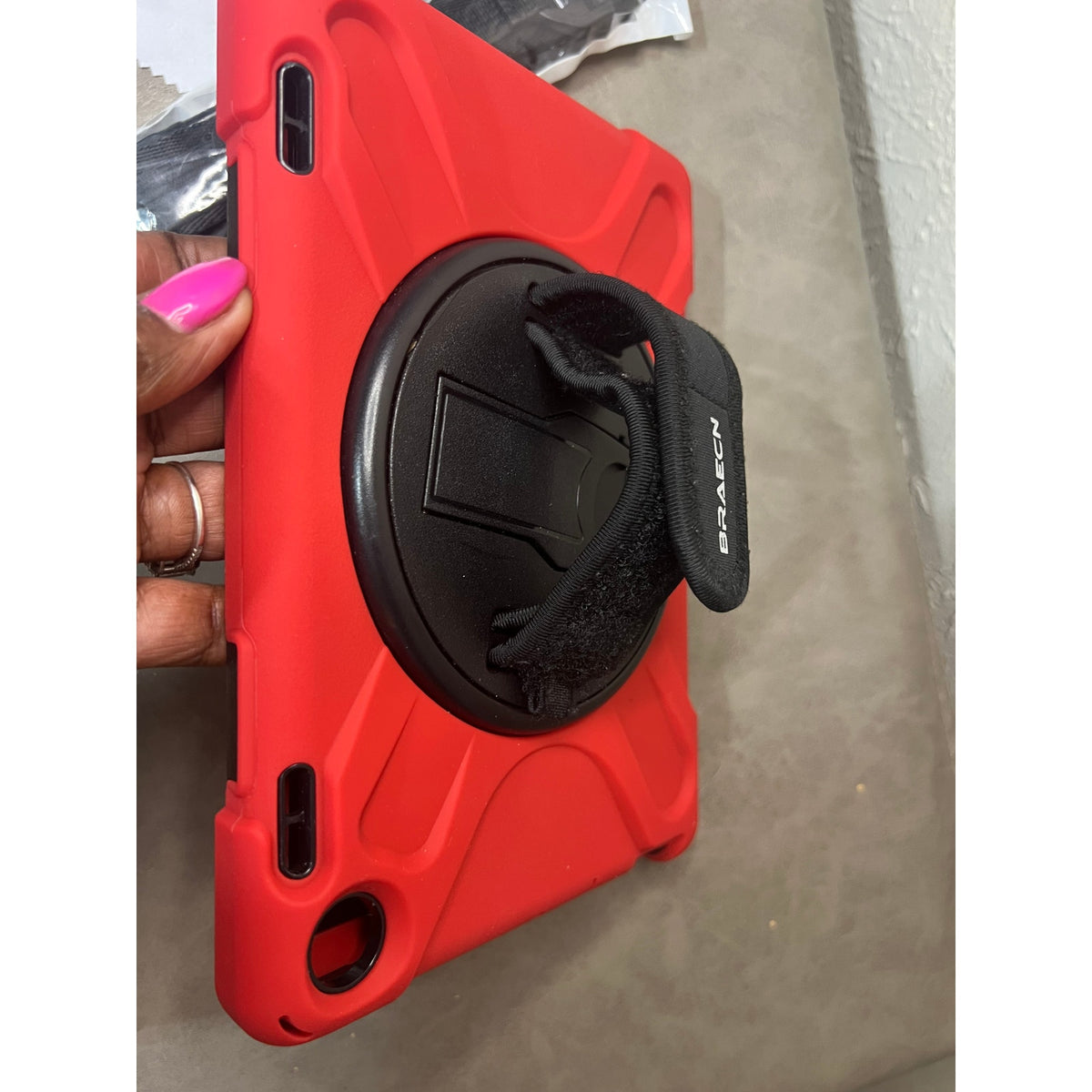 Case For Amazon Fire HD 8 Tablet Case (12th Gen 2024/2022) 8" - Red