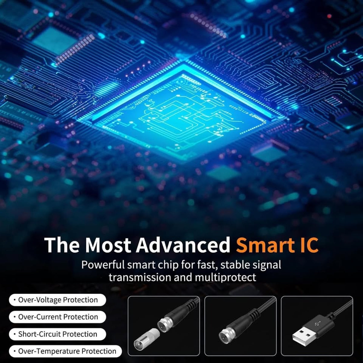 2025 Antenna For Smart TV For Local Channels,TV Antenna Indoor For Long Range