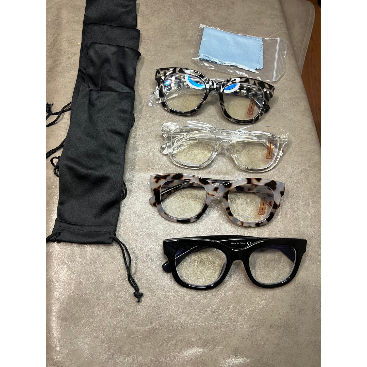 CHOFILORD Progressive Multifocus Reading Glasses (A1 Multicolor, 1.5, Diopters)