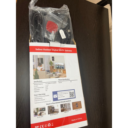 2026 Upgraded Indoor TV Antenna Up to 5000+ Miles Range