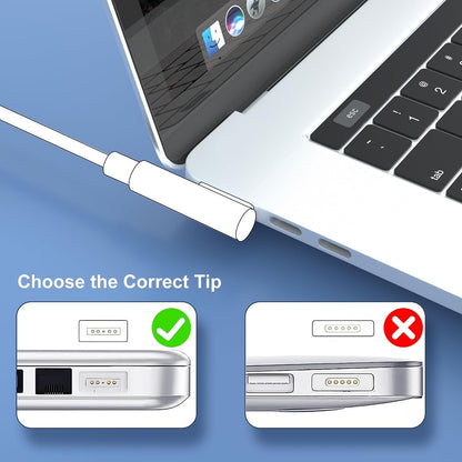 85W L-Tip Charger Compatible with Mac Book 13/15/17" Before Mid 2012 Magnetic