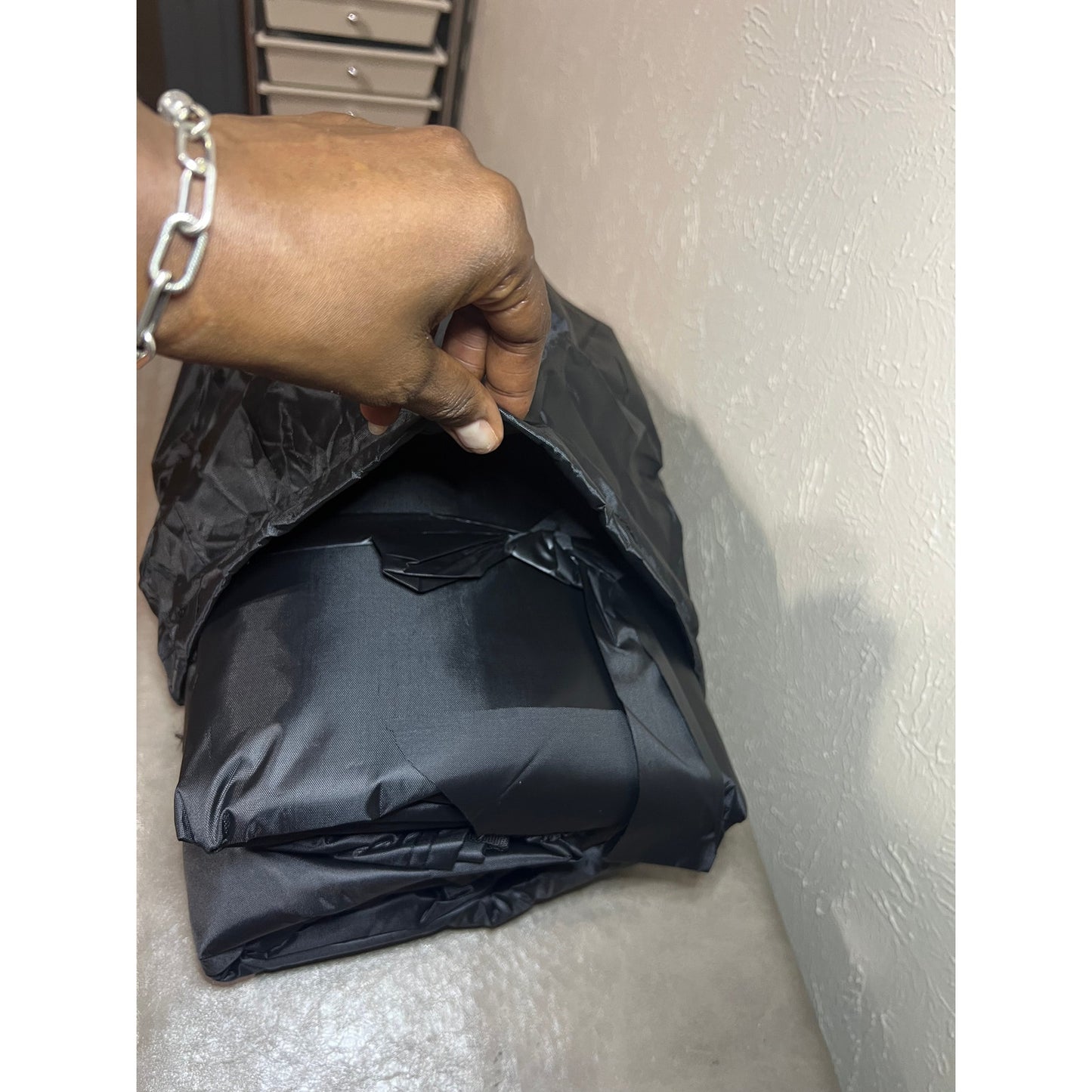 X AUTOHAUX Car Cover For MINI COOPER 2DR 2002-2021 210D-PU Outdoor FullCar-Black