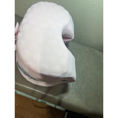 Sino Salected Portable Donut Pillow, Doughnut Pillow For Tailbone Pain, Non-Slip Removable Cover, Hemorrhoid Cushion For Postpartum ? Sciatica, Memory Foam Seat Cushion, Pink.