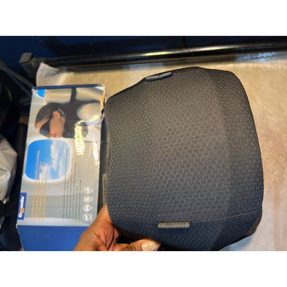 Doosmile Patented Head-Bobble-Preventing Ergonomic 360° Supporting Golden-Black