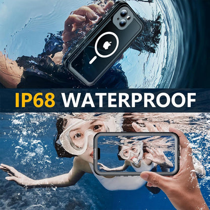 Red2Fire For IPhone 15 Pro Case Waterproof, [Built-In Screen Protector & Camera