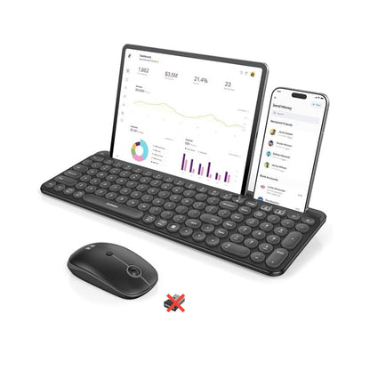 Seenda Bluetooth Keyboard And Mouse For IPad, CTU-301 Wireless Multi-Black