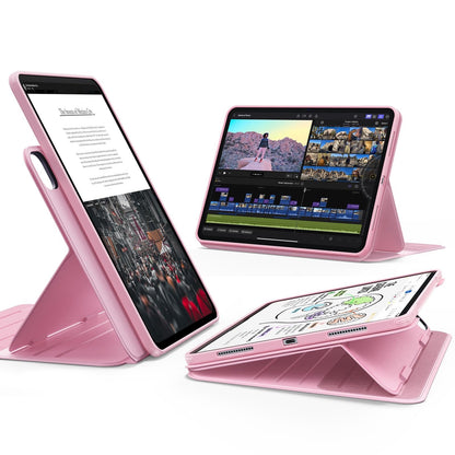 ESR For IPadPro 13 Inch Case (M5/M4) 2025/2024,Rotating Case With Removable-Pink