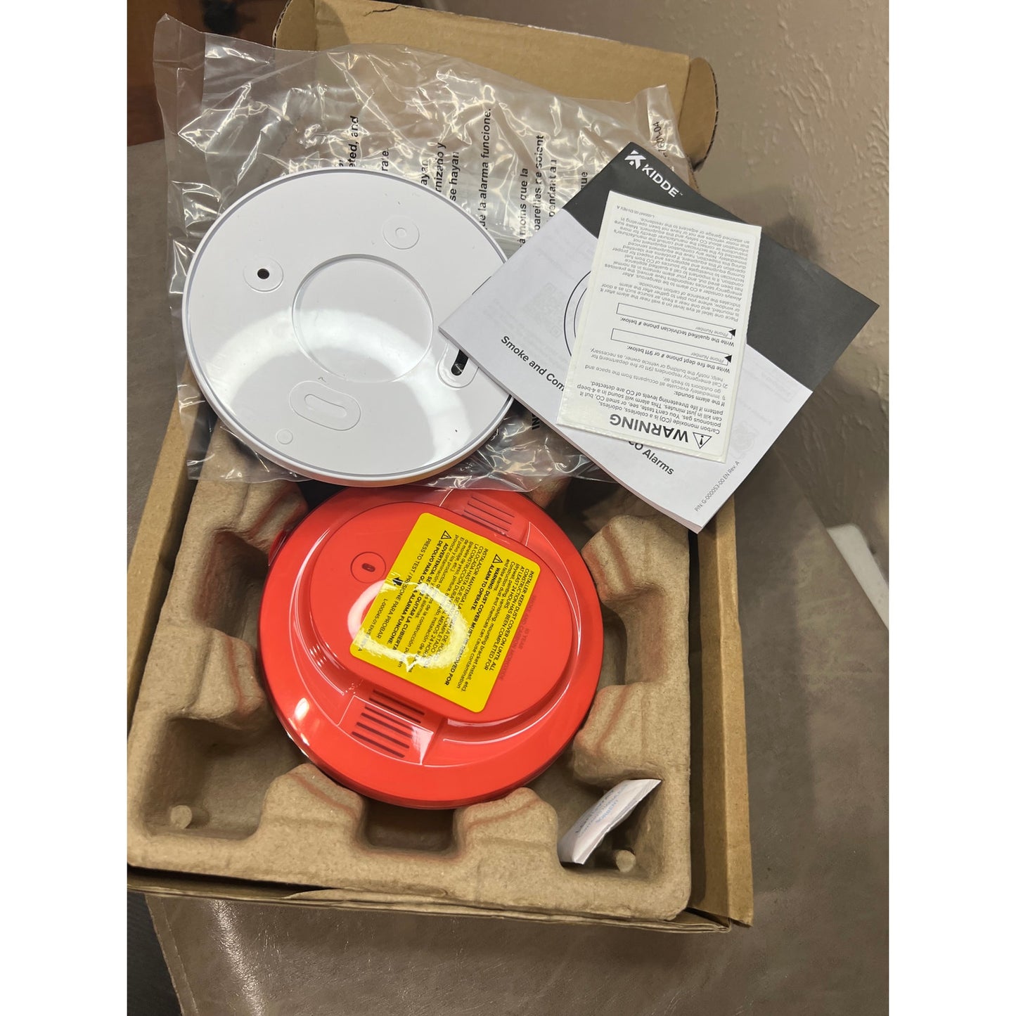 Kidde And Carbon Monoxide Detector, 10-Year Battery Powered, With Voice-1 Pack