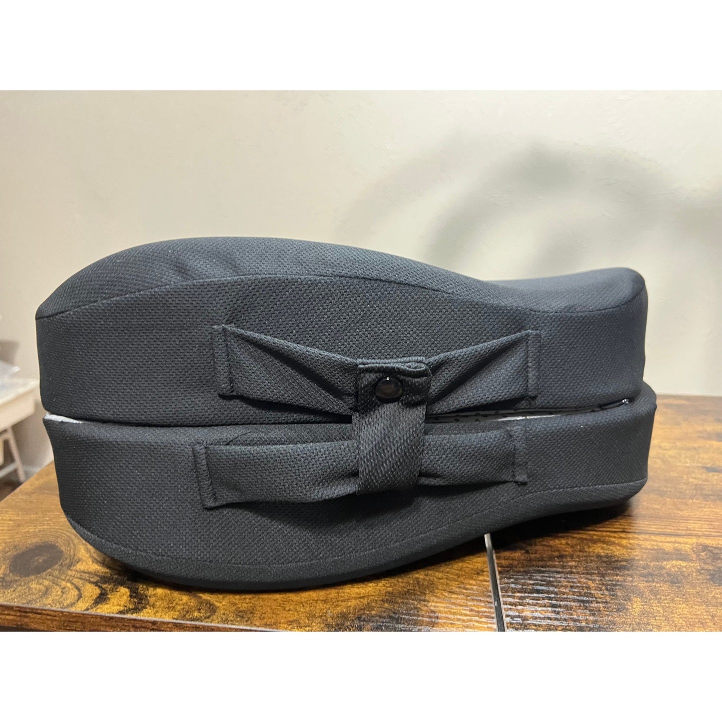 A-Pce Foldable Travel Seat Cushion-With Built-In Handles?Memory Foam Cushions For Relief Of Lower Back, Sciatic, Butt And Tailbone Pain-For Home & Office Use, Perfect For Travel Or Driving-Black