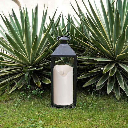 Homemory 6.3" X 12" Extra Large Outdoor Waterproof Candle With Auto 6-Hour