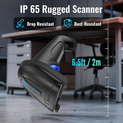 Tera Barcode Scanner 1D Wireless CCD: 2500 Pixel, Battery Indicator, T5100C