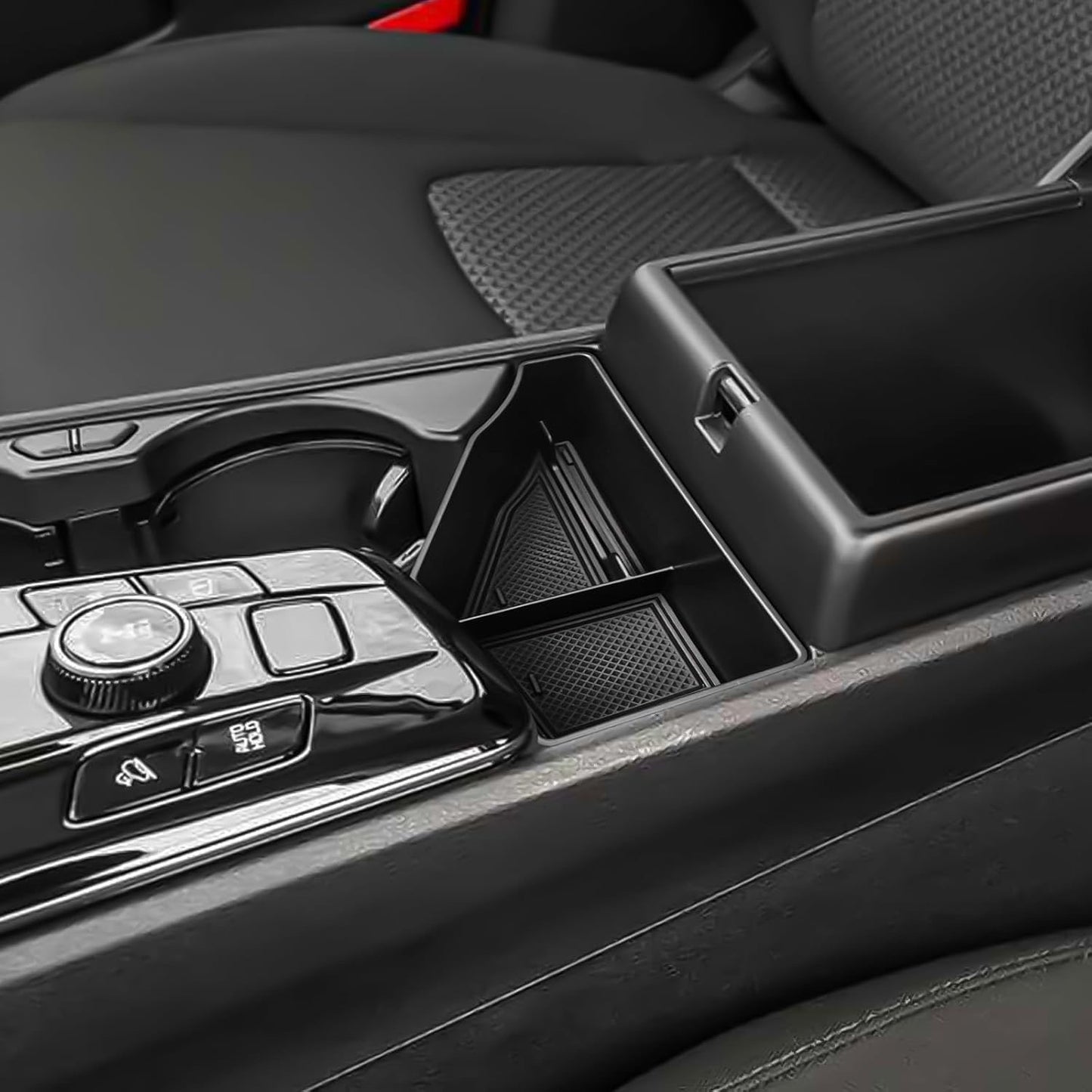 HGWEI 2 Pack Center Console Organizer Compatible With 2023-2026 Kia Sportage