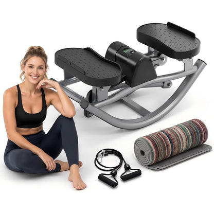 Rock Stepper, Rock Stepper Side To Side, Lateral Rocking Fitness Stepper Home