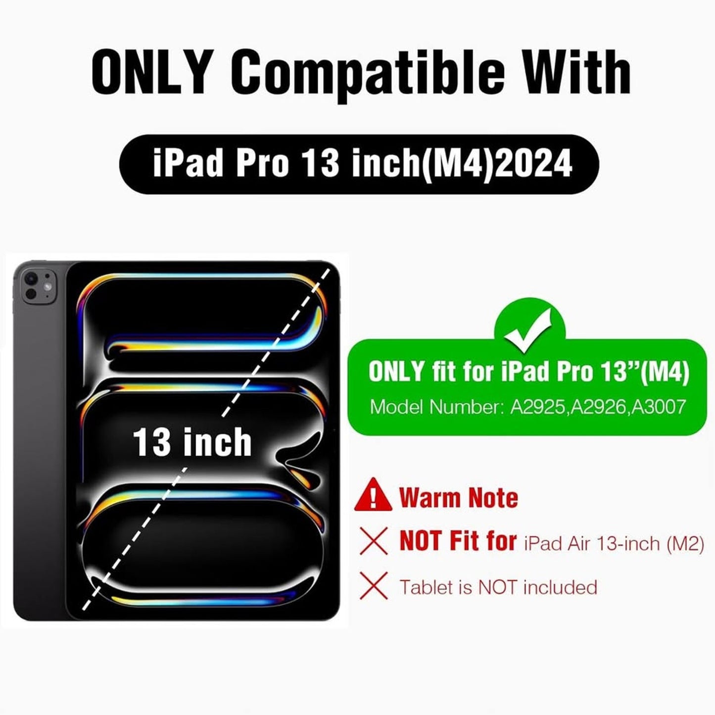 Nillkin IPad Pro 13 Inch Case With Keyboard M4 2024, Slide Camera Cover,