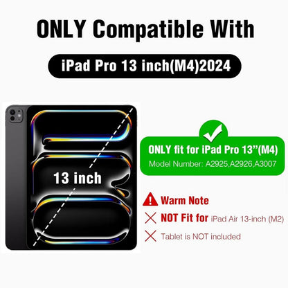Nillkin IPad Pro 13 Inch Case With Keyboard M4 2024, Slide Camera Cover,