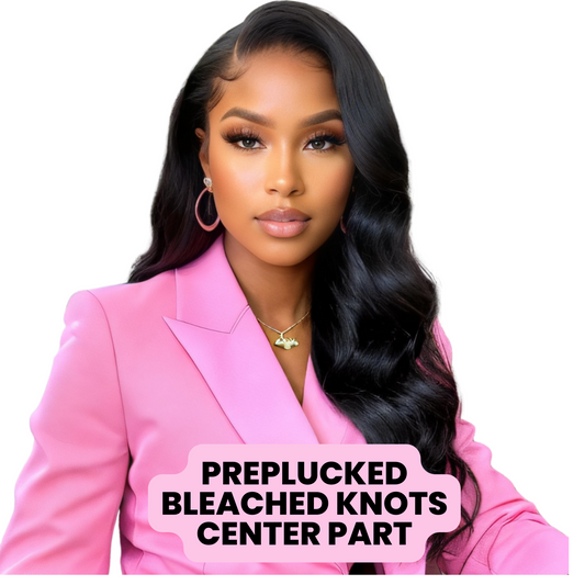 Body Wave 13x4 Full Frontal Lace Wig Small Size Dome Cap 180% 10A Human Hair 16 ~ 28 inch Bleached Knots Transparent Lace