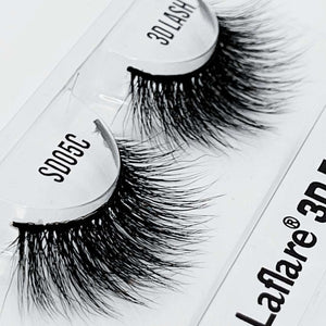 Laflare 3D Faux Mink Eyelashes Premium Silk Lashes Feather Light & Reusable Natural Looking Easy to Apply (Amazon) The Boss Hair 14