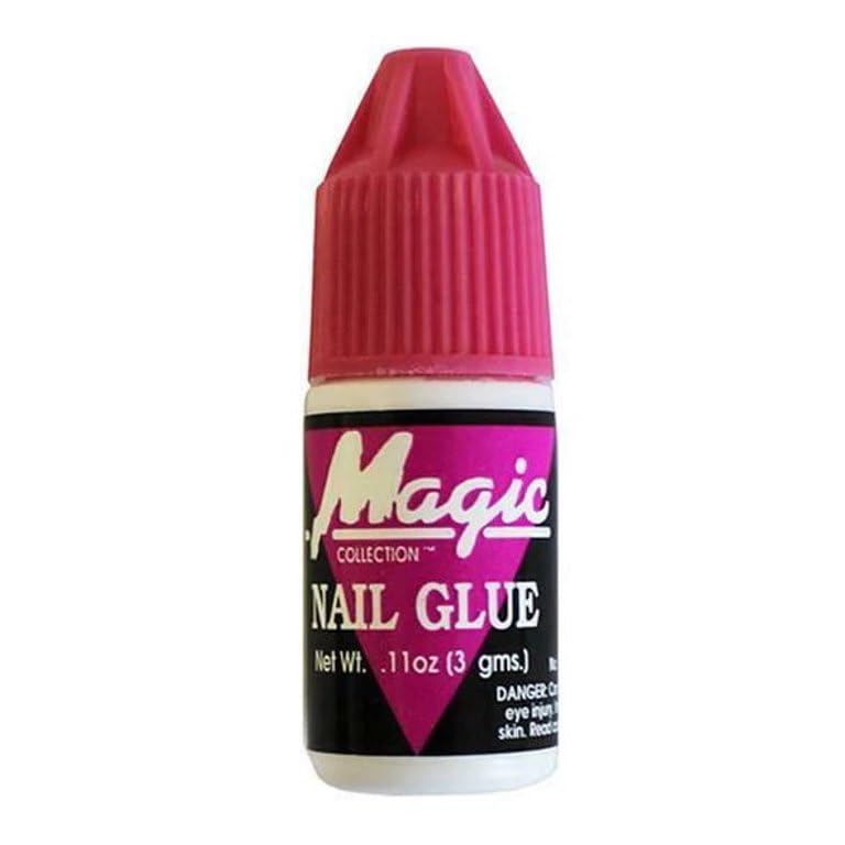Magic Nail Glue Quick Drying Strong Bonding, Easy to Apply Nail Tips Nail Wraps Nail Extensions Mending Natural Nails Repairs Cracked Split Fingernails No. 502 (Amazon) The Boss Hair 9