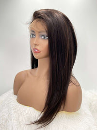 Premium Quality 18" 360 Lace Wig 180% Density Straight The Boss Hair 210