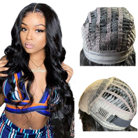 Small 4x6 Slip On & Go For Real Glueless Ventilated Small Size Dome Cap Lace Wigs 180% Density (Amazon) The Boss Hair 185