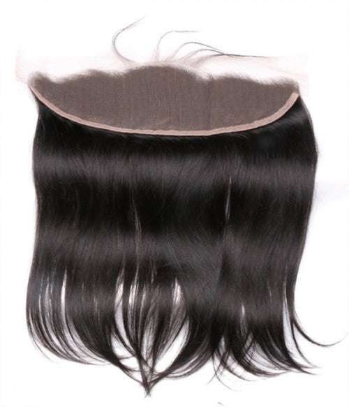 Straight Human Hair 13x4 Transparent Lace Frontal The Boss Hair 113
